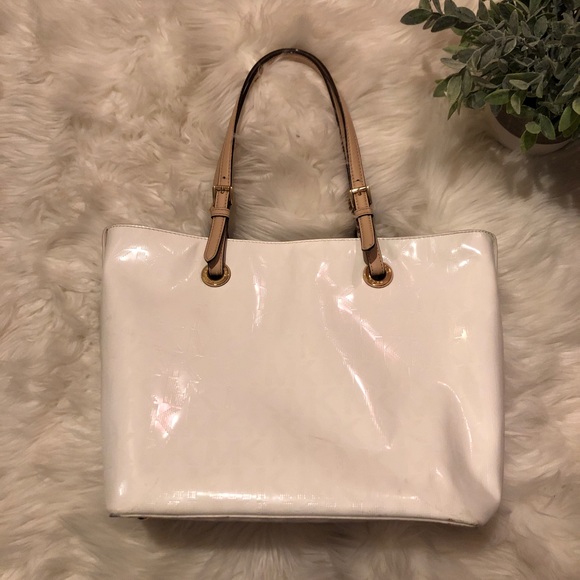 michael kors glossy tote